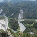 The Rhine Gorge or the Ruinaulta